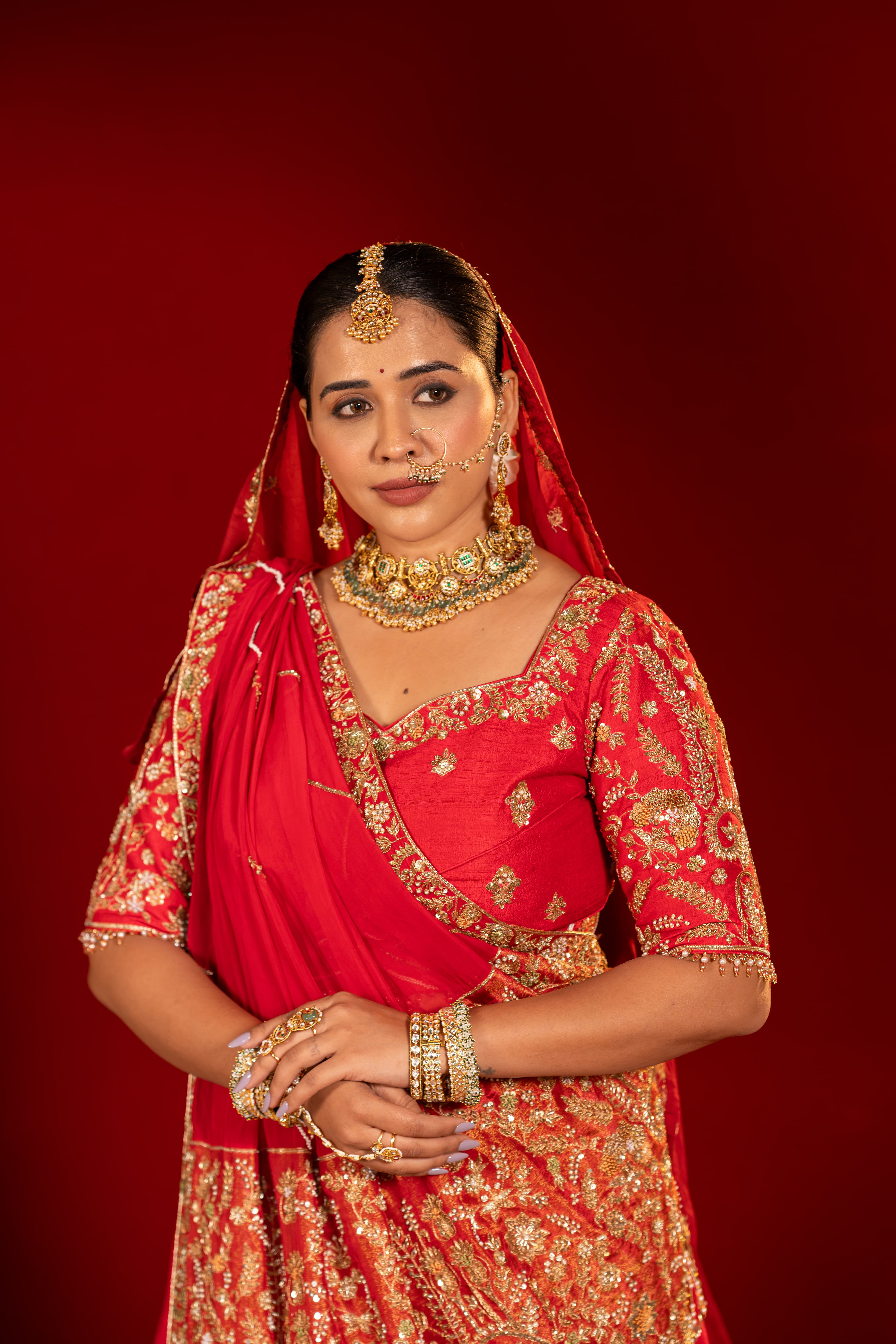 Craftsmanship detail — Bridal Lehenga